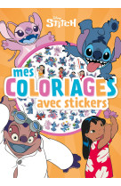 Stitch - mes coloriages avec stickers - disney