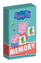 Peppa pig - boîte de cartes - memory