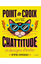 Point de croix avec chattitude