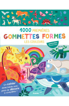 1000 premières gommettes formes - les couleurs