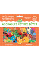 Adorables petites bêtes - ma pochette de gommettes repositionnables