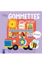 Mes gommettes en relief - vroum