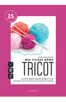 Mes fiches mémo tricot