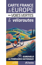 Carte france et europe des voies vertes et veloroutes
