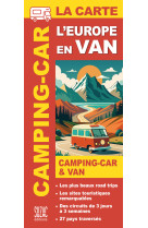 L'europe en van & camping-car, la carte