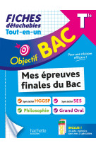 Objectif bac fiches tout-en-un tle spé ses + spé hggsp + philo + grand oral