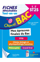 Objectif bac fiches tout-en-un 1re-term st2s mes épreuves finales du bac