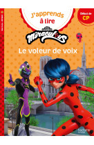 Miraculous première lecture cp niveau 1 - le voleur de voix