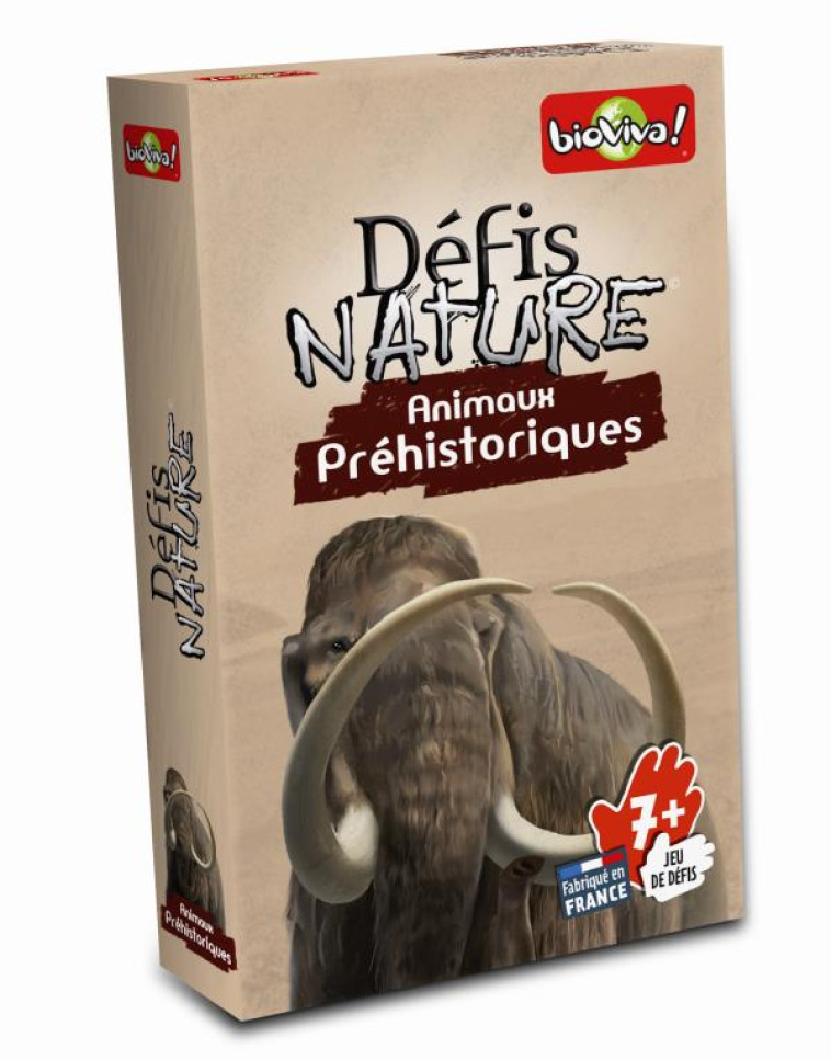 DEFIS NATURE - ANIMAUX PREHISTORIQUES - BIOVIVA EDITIONS - Bioviva