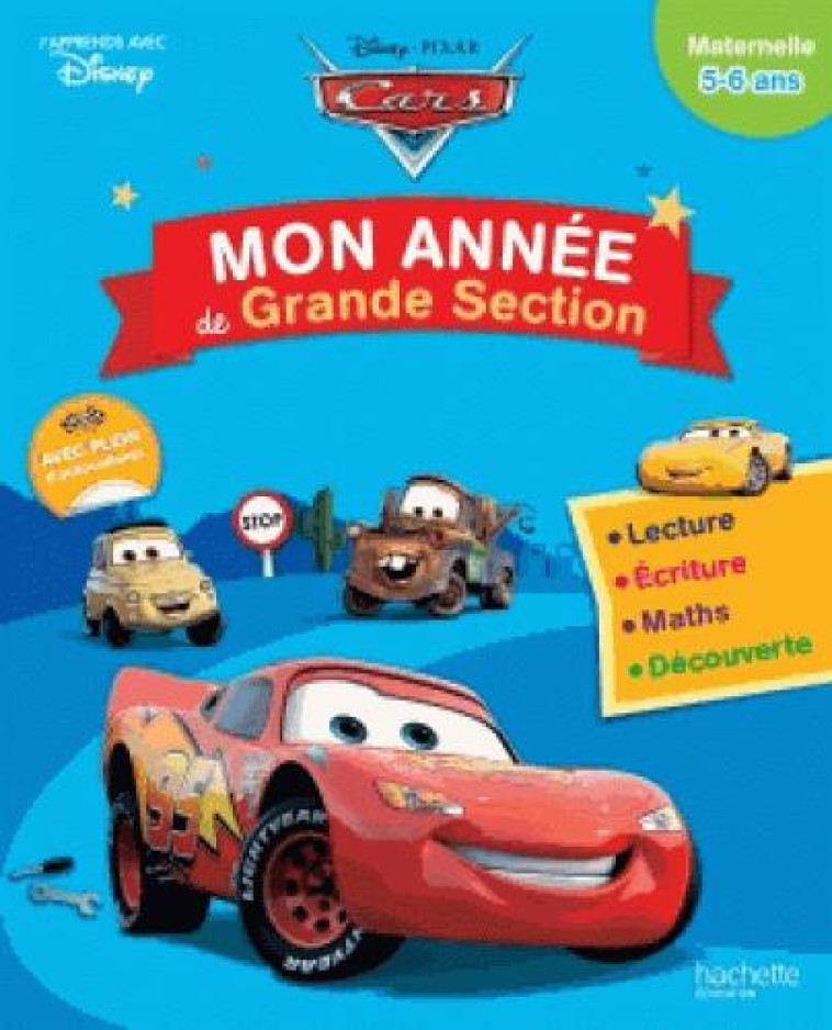 CARS MON ANNEE DE GRANDE SECTION - XXX - HACHETTE