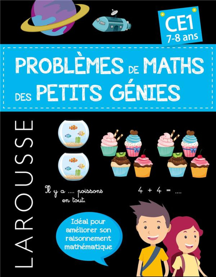 PROBLEMES DE MATHS DES PETITS GENIES CE1 - XXX - LAROUSSE