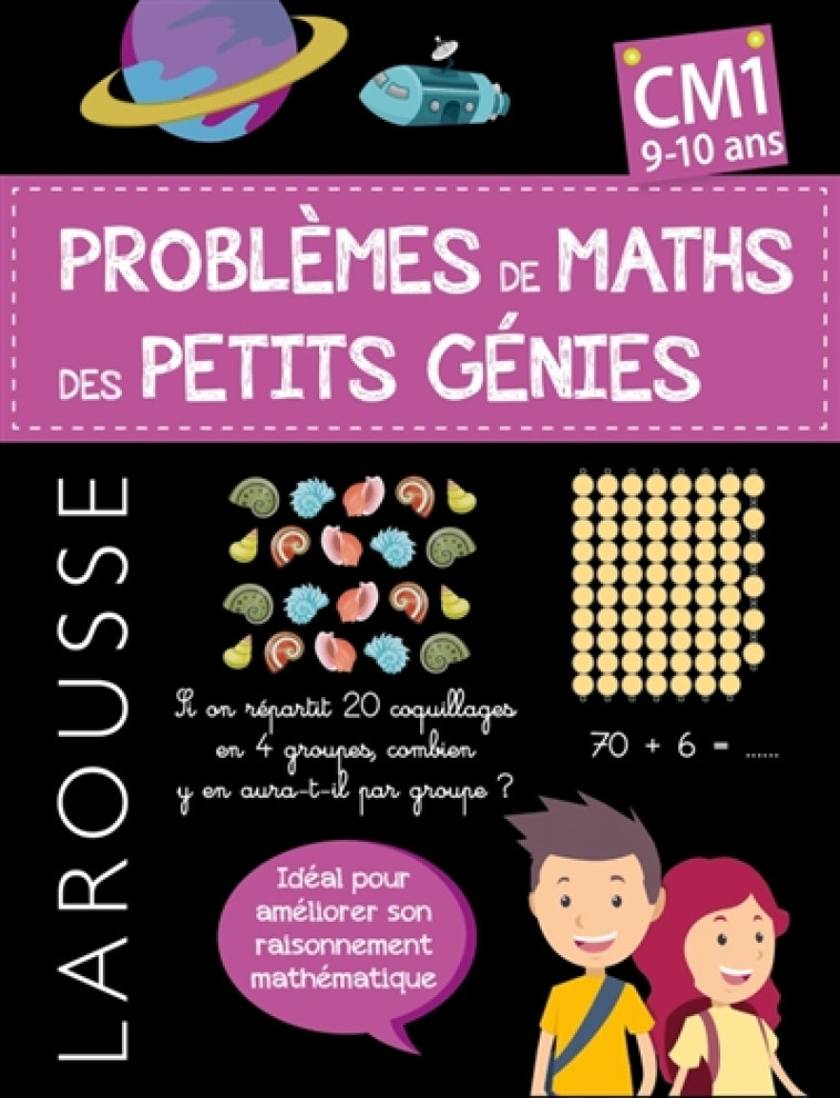 PROBLEMES DE MATHS DES PETITS GENIES CM1 - XXX - LAROUSSE