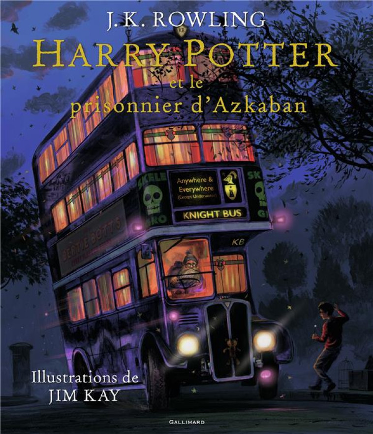 HARRY POTTER - III - HARRY POTTER ET LE PRISONNIER D-AZKABAN - ROWLING/KAY - Gallimard-Jeunesse