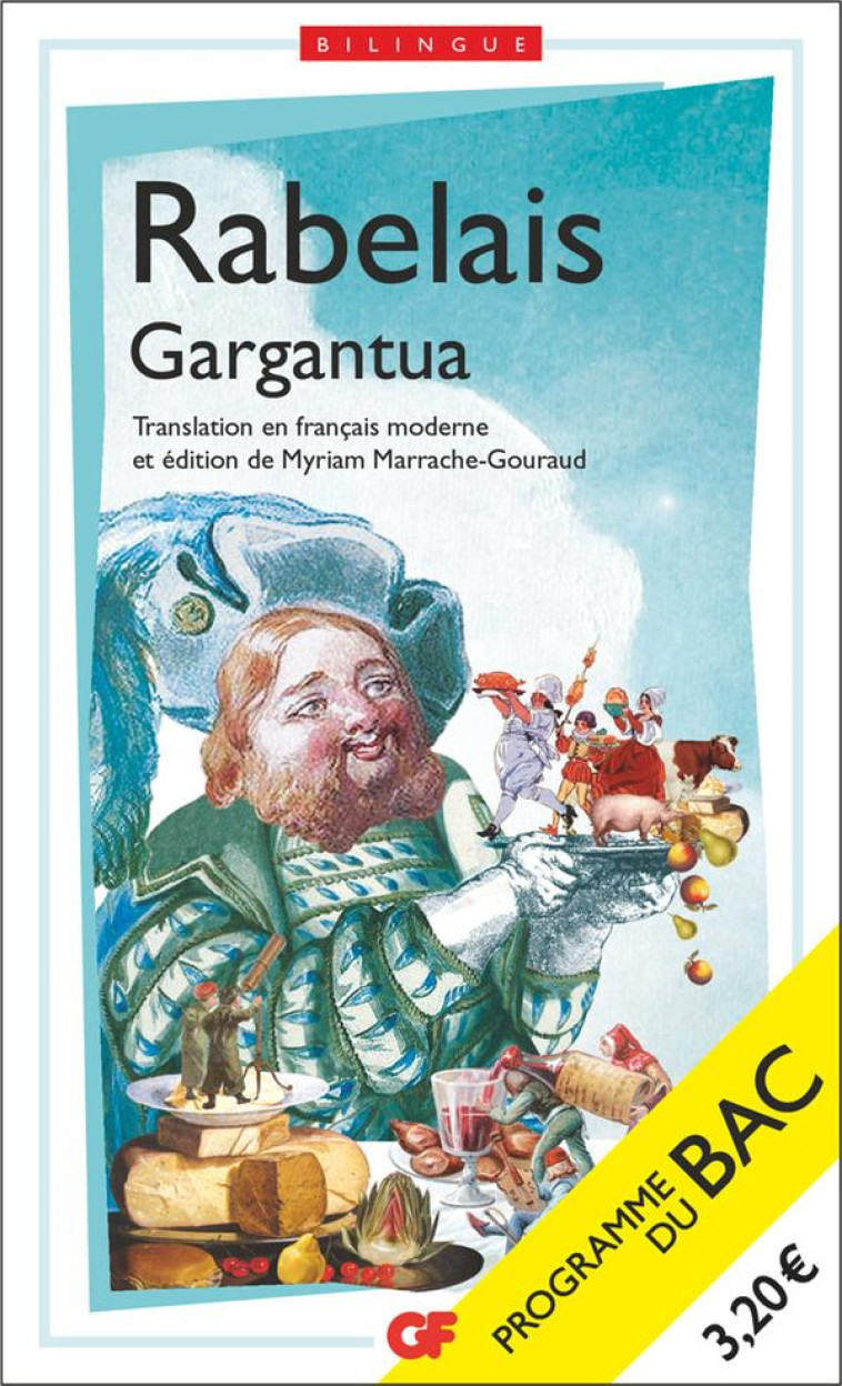 GARGANTUA - BAC 2022 - PARCOURS LA BONNE EDUCATION - RABELAIS FRANCOIS - FLAMMARION