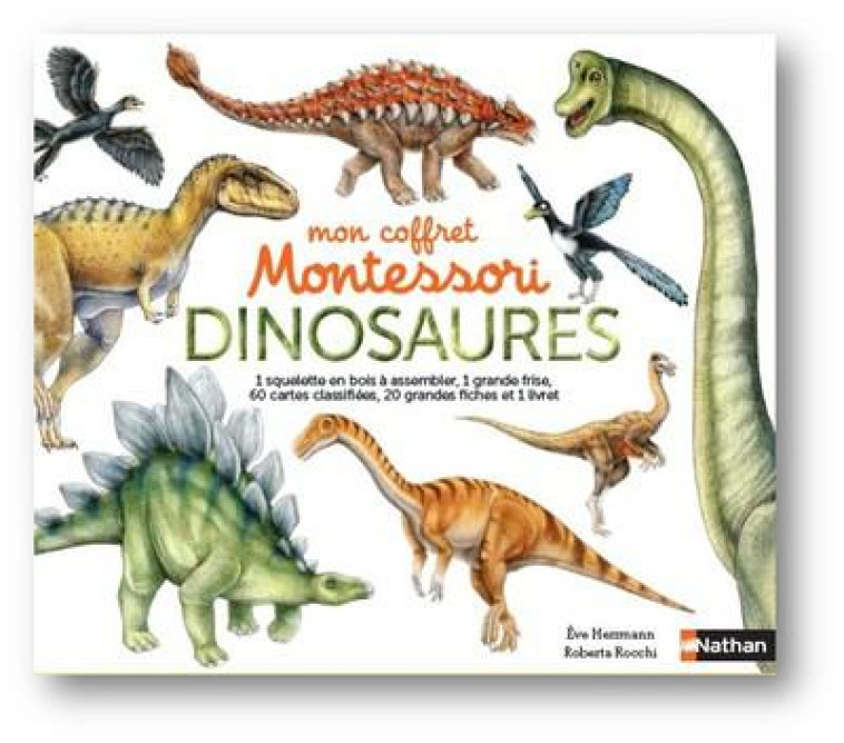 MON COFFRET MONTESSORI DES DINOSAURES - HERRMANN EVE - CLE INTERNAT