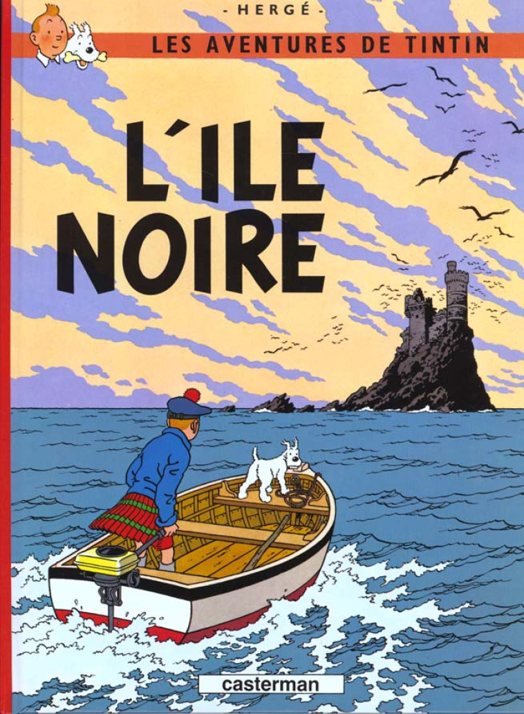 L- ILE NOIRE - HERGE - CASTERMAN