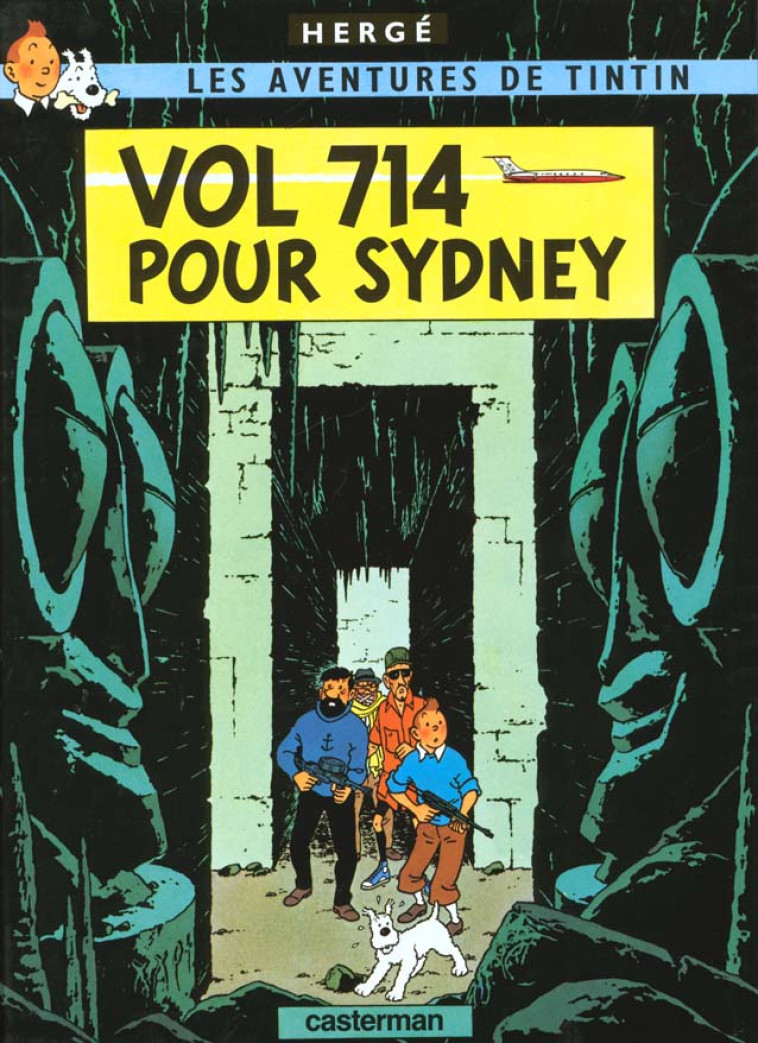 VOL 714 POUR SYDNEY - TINTIN T22 - HERGE - CASTERMAN