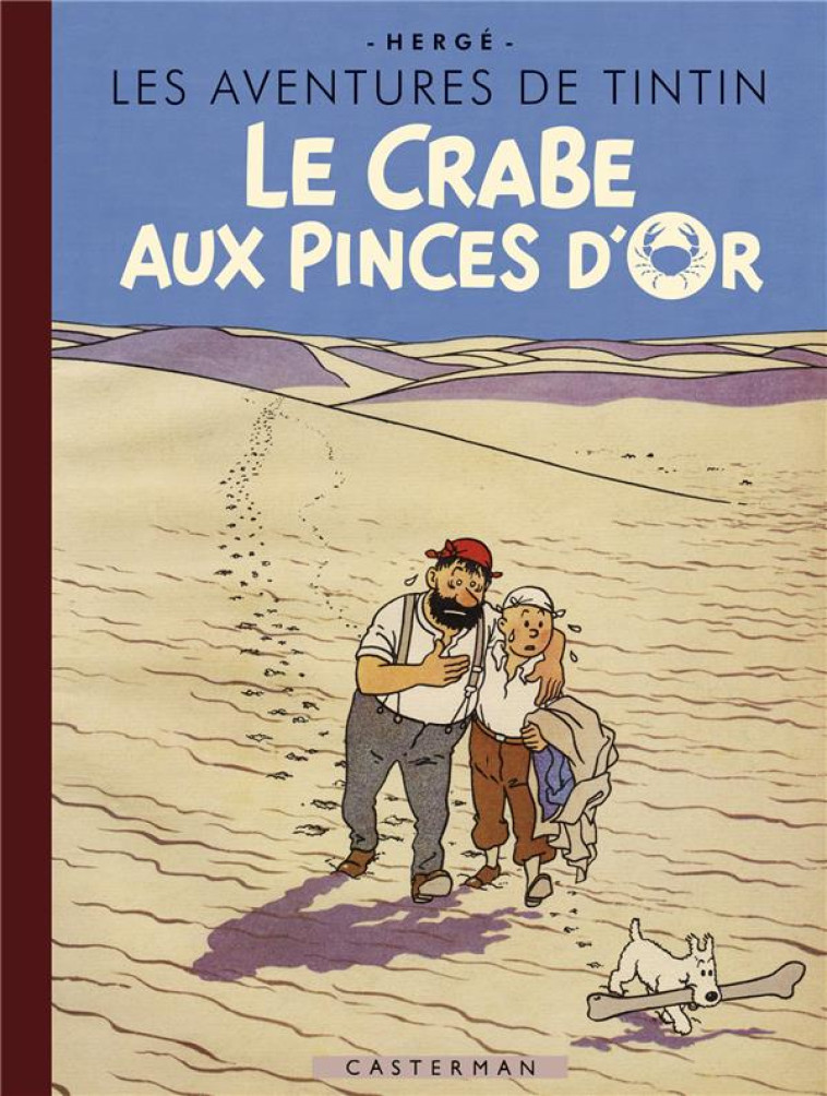 LE CRABE AUX PINCES D-OR - EDITION SPECIALE 80 ANS - HERGE - CASTERMAN