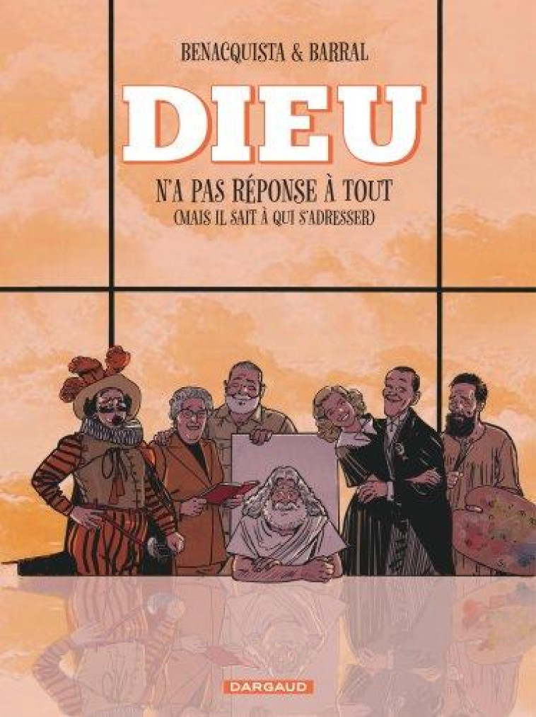 DIEU N-A PAS REPONSE A TOUT - TOME 2 / NOUVELLE EDITION, CHANGEMENT DE COUVERTURE - BENACQUISTA TONINO - DARGAUD