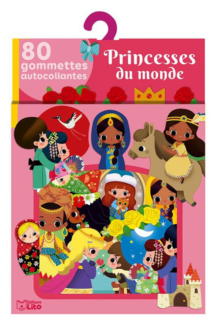 GOMMETTES PRINCESSES DU MONDE - XXX - NC