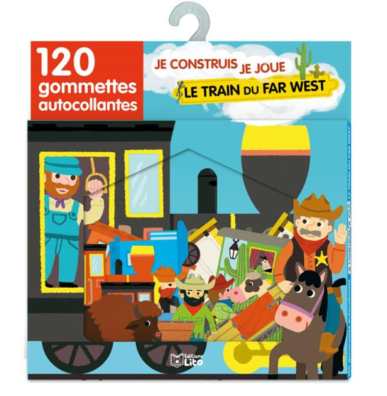 GOMMETTES TRAIN DU FAR WEST - XXX - LITO