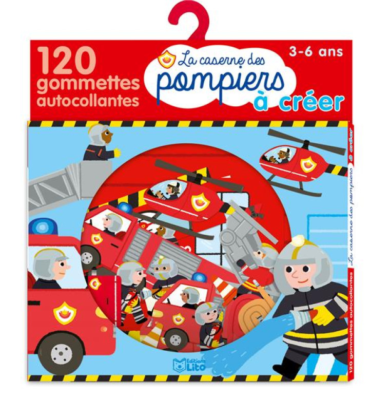 GOMMETTES PTIT MONDE POMPIERS - XXX - Lito