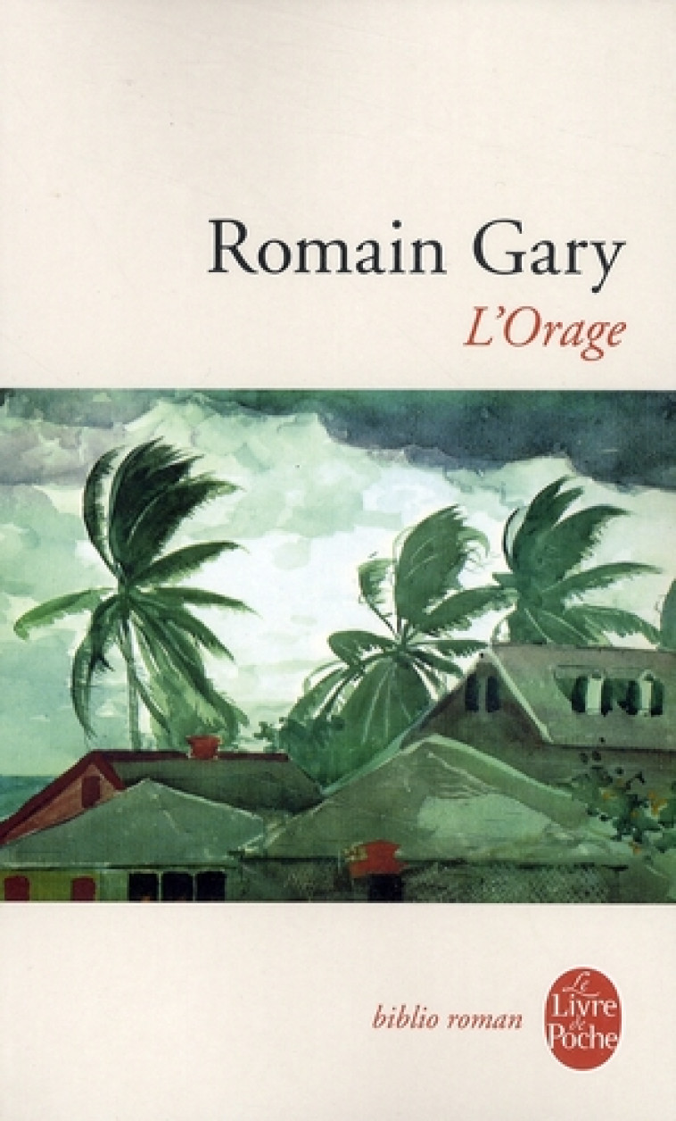 L-ORAGE - GARY ROMAIN - LGF/Livre de Poche