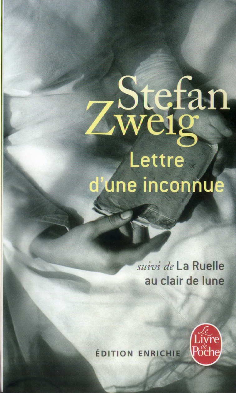 LETTRE D-UNE INCONNUE - ZWEIG STEFAN - Le Livre de poche