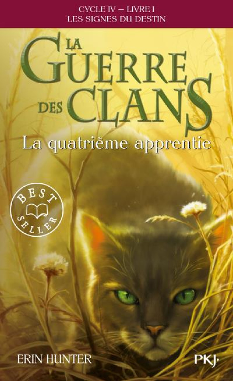 LA GUERRE DES CLANS, CYCLE IV - TOME 1 LA QUATRIEME APPRENTIE - VOL19 - CARLIER AUDE - POCKET