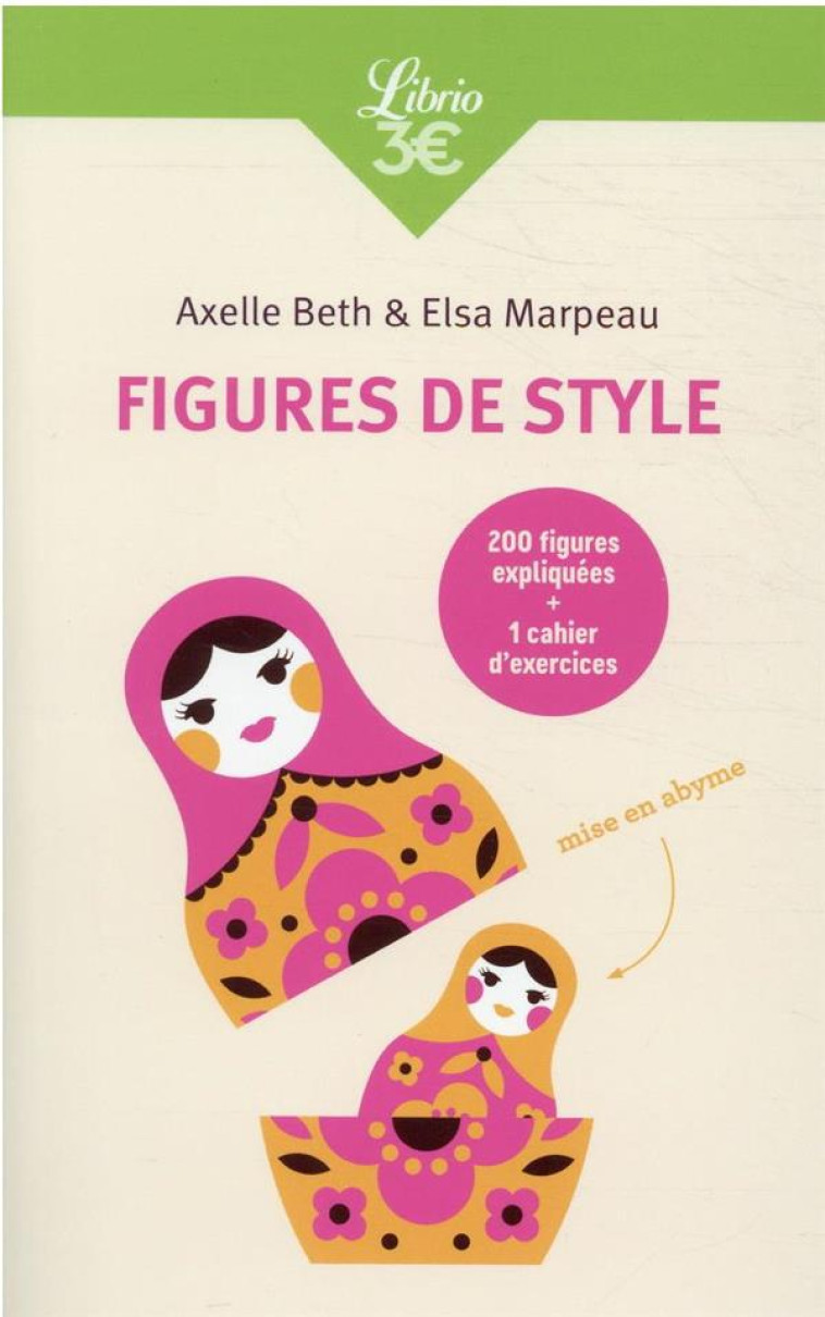 FIGURES DE STYLE - MARPEAU/BETH - J'AI LU