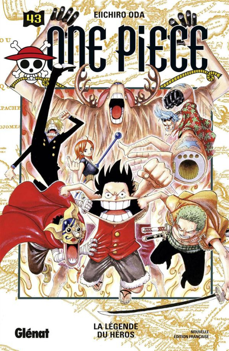 ONE PIECE - EDITION ORIGINALE - TOME 43 - LA LEGENDE DU HEROS - ODA EIICHIRO - Glénat