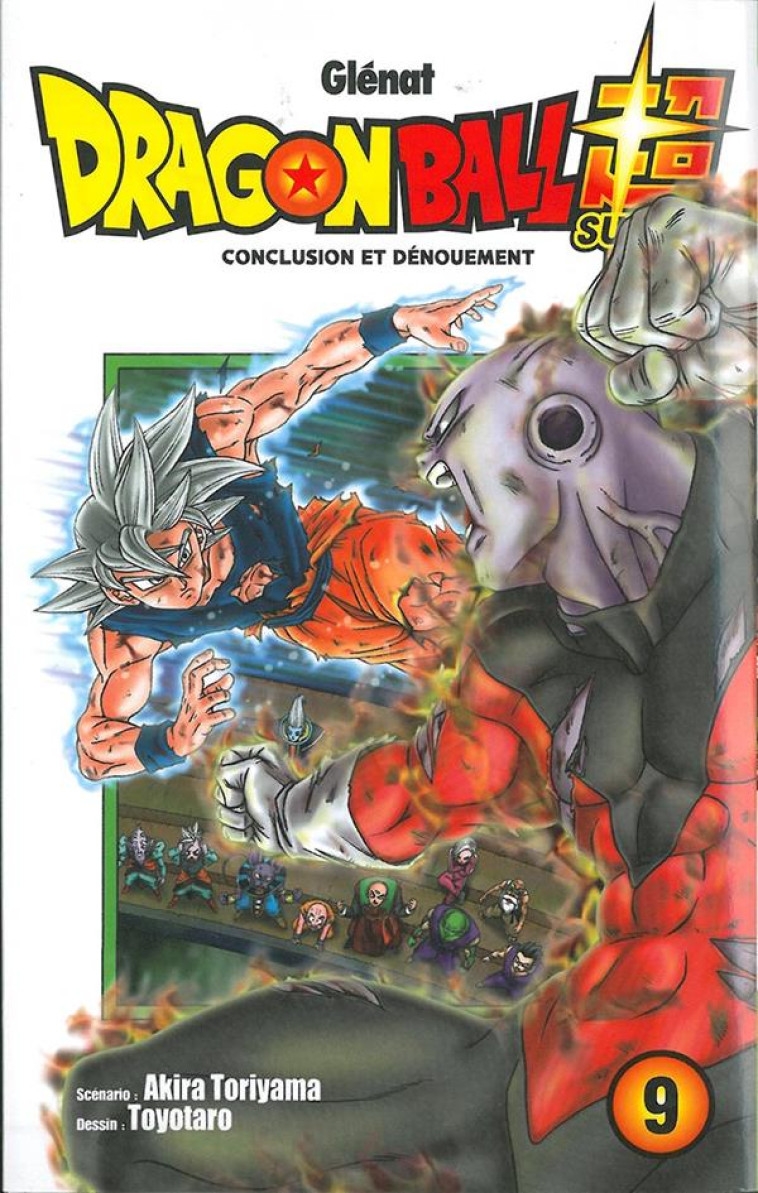 DRAGON BALL SUPER - TOME 09 - TORIYAMA/TOYOTARO - GLENAT