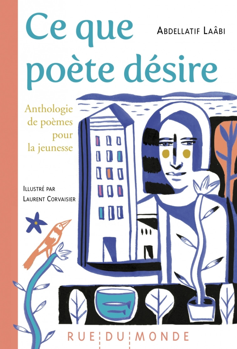 CE QUE POETE DESIRE - ANTHOLOGIE DE POEMES POUR LA JEUNESSE - Abdellatif Laâbi, Laurent Corvaisier - RUE DU MONDE