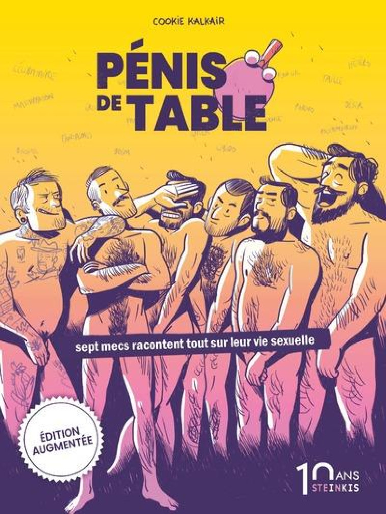 PENIS DE TABLE (EDITION AUGMENTEE) NOUVELLE EDITION 10 ANS - KALKAIR/CAZELAIS - STEINKIS