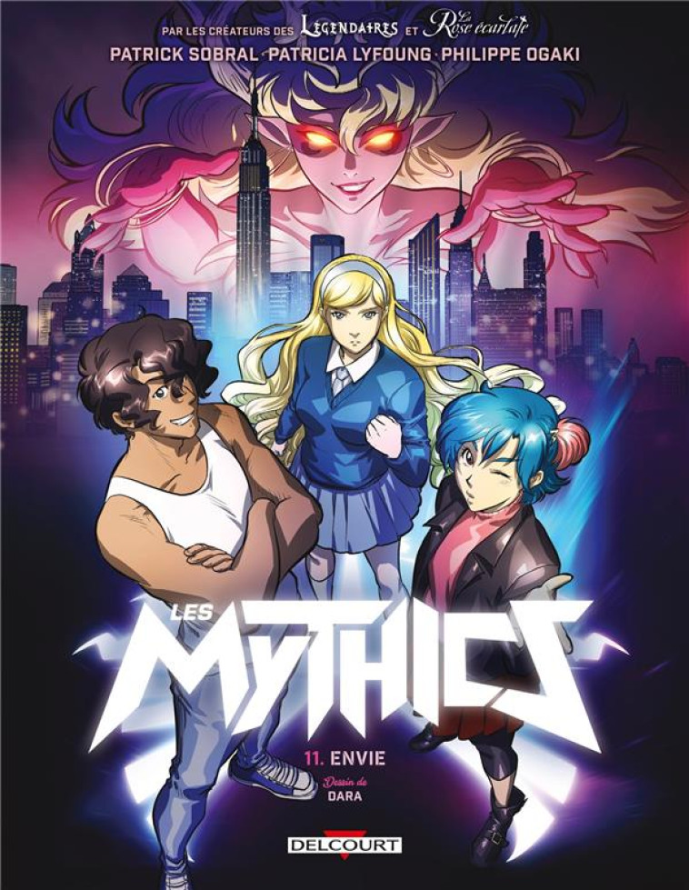 LES MYTHICS T11 - LUXURE - SOBRAL/LYFOUNG/OGAKI - DELCOURT