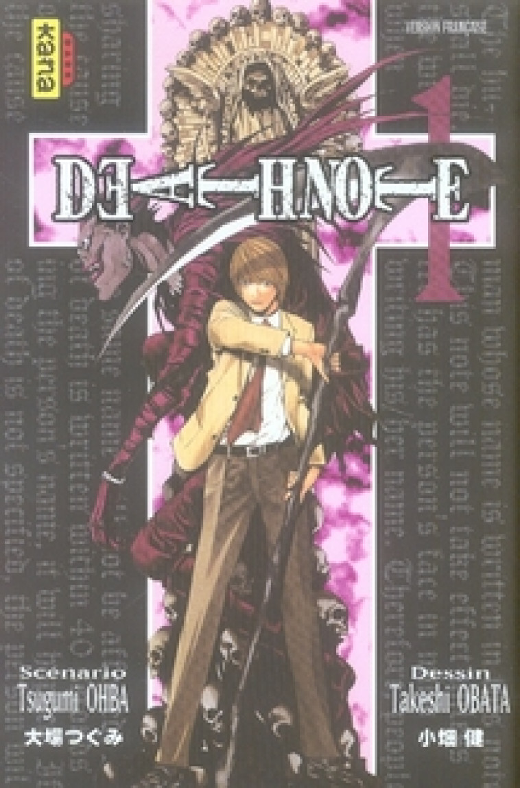 DEATH NOTE - TOME 1 - TSUGUMI OHBA - DARGAUD