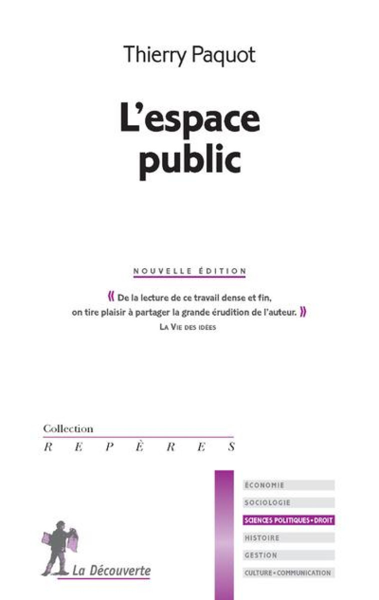 L-ESPACE PUBLIC - PAQUOT THIERRY - La Découverte