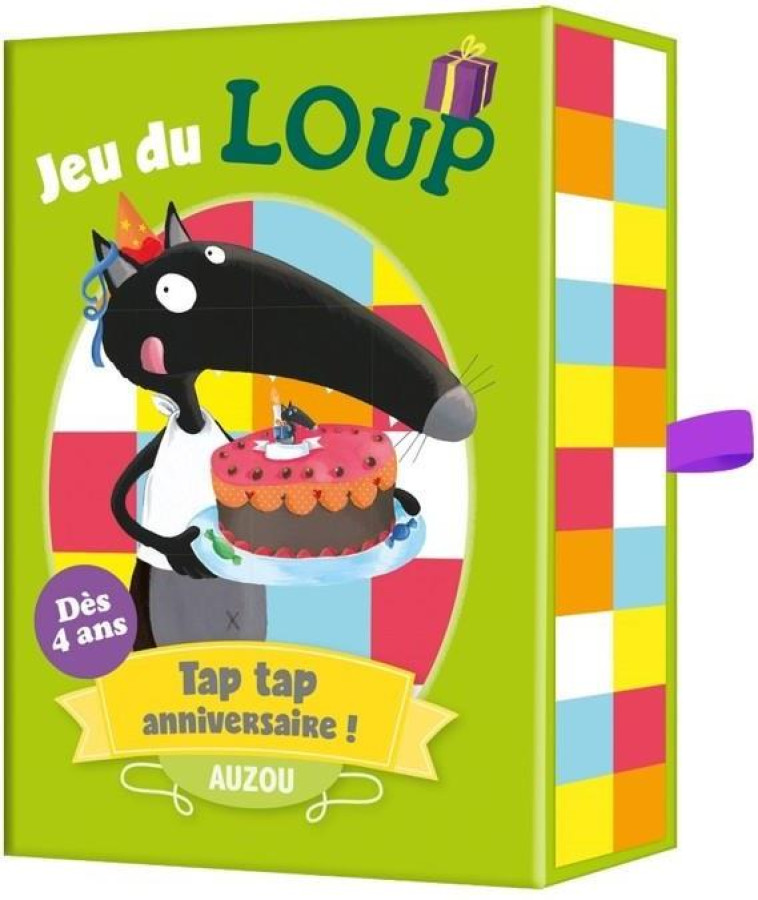 JEU DU LOUP TAP TAP ANNIVERSAIRE ! - LALLEMAND/MENAGER - NC