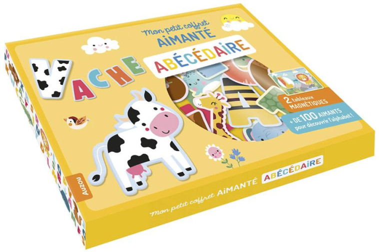 MON PETIT COFFRET AIMANTE - ABECEDAIRE - WILMINK INGA - NC