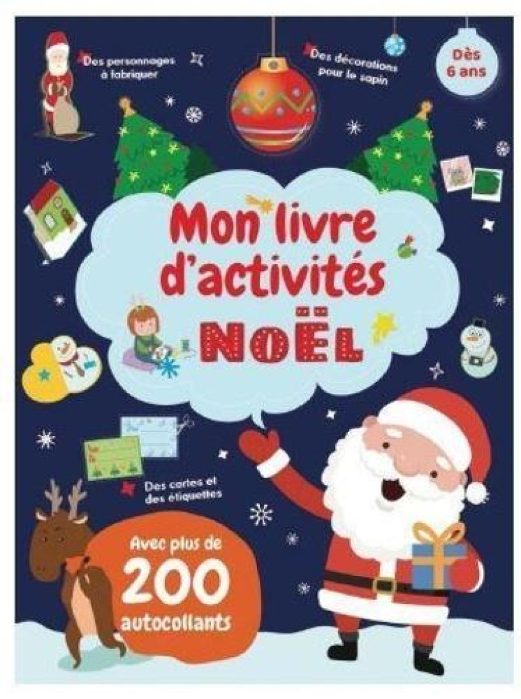 ACTIVITES, BRICOLAGES ET JEUX NOEL - CURTI NICOLE - PICCOLIA