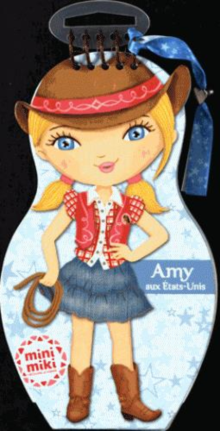 MINIMIKI - CARNET CREATIF - AMY AUX ETATS-UNIS - XXX - Play Bac