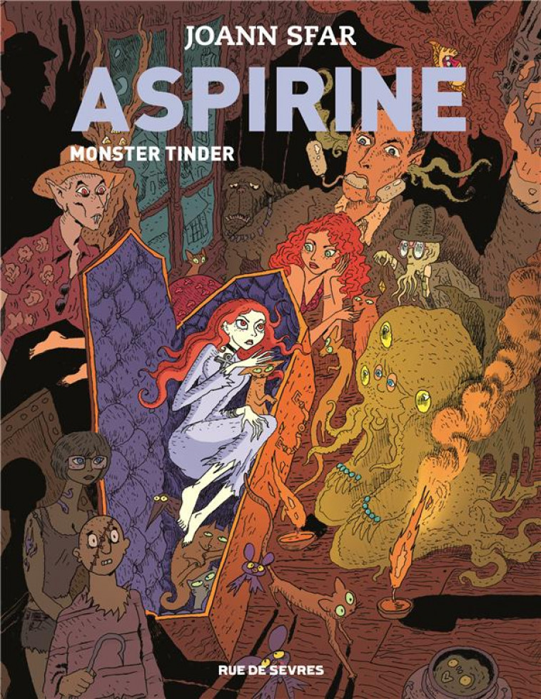ASPIRINE - TOME 3 - MONSTER TINDER - SFAR JOANN - RUE DE SEVRES