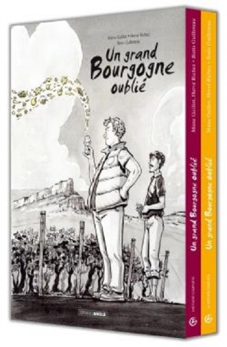 UN GRAND BOURGOGNE OUBLIE - COFFRET VOL. 01 ET 02 - RICHEZ/GUILLOTEAU - BAMBOO