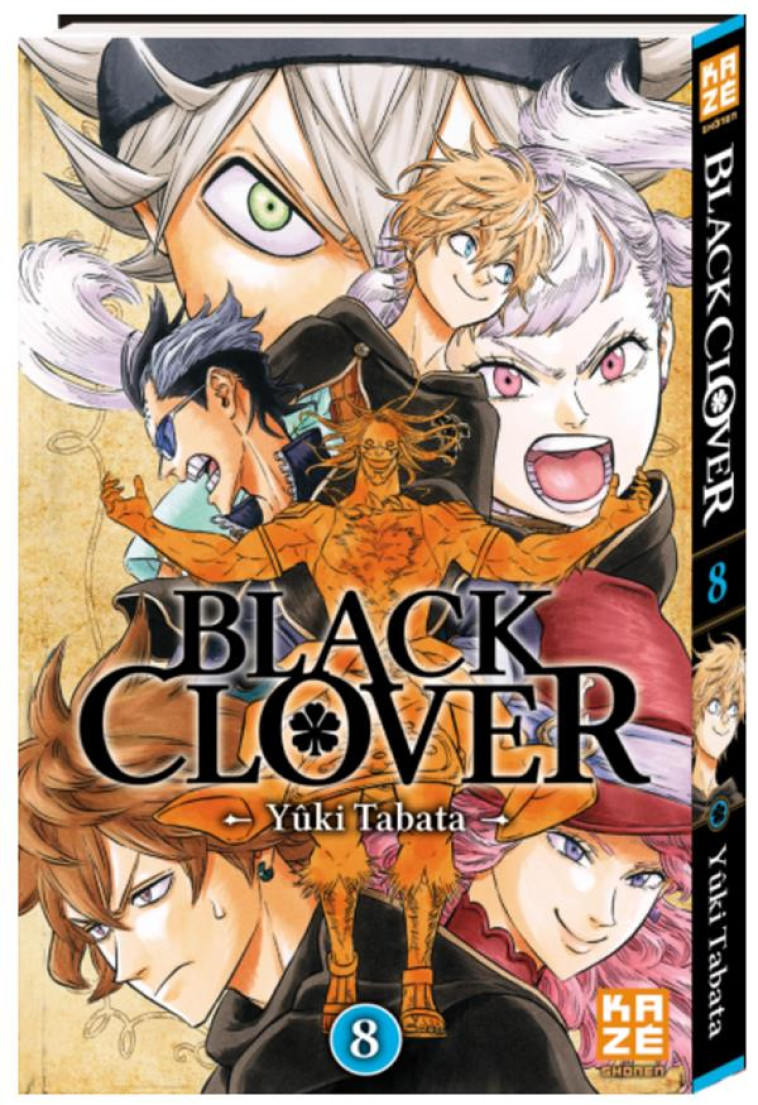 BLACK CLOVER T08 - TABATA YUKI - KAZE