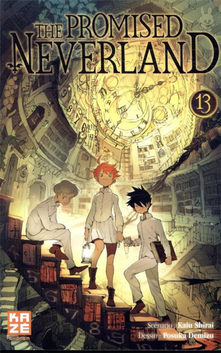 THE PROMISED NEVERLAND T13 - DEMIZU/SHIRAI - KAZE