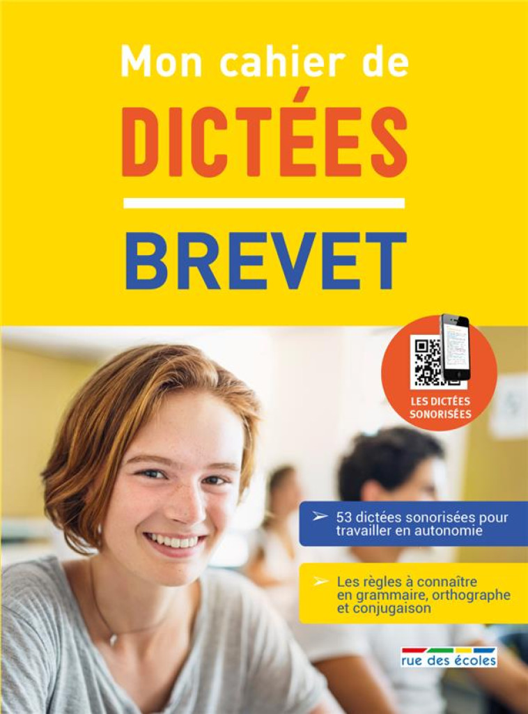 MON CAHIER DE DICTEES BREVET - COLLECTIF - ANNALES-RDECOLE