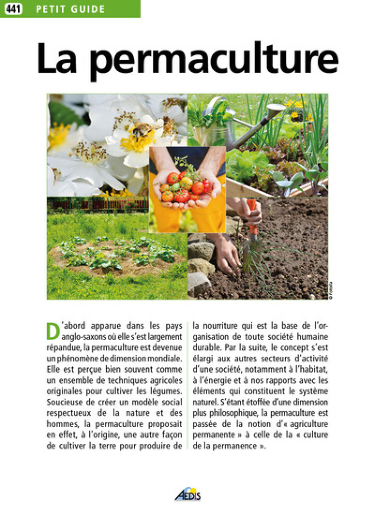 LA PERMACULTURE - COLLECTIF - AEDIS