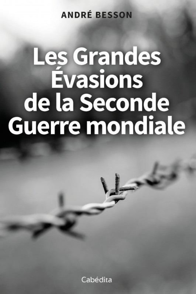 LES GRANDES EVASIONS DE LA SECONDE GUERRE MONDIALE - BESSON ANDRE - CABEDITA