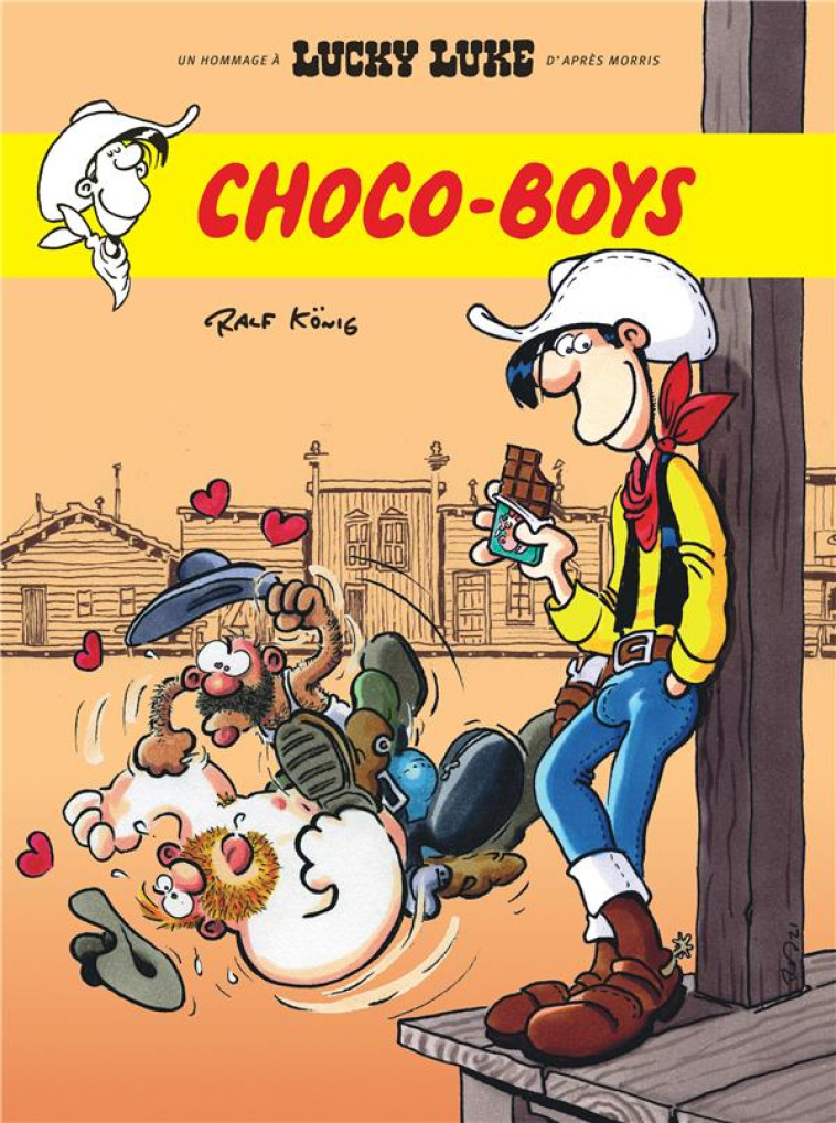 LUCKY LUKE - CHOCO-BOYS - KONIG RALF - LUCKY