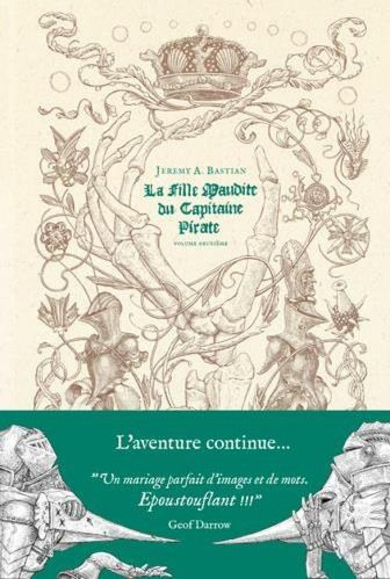 2. LA FILLE MAUDITE DU CAPITAINE PIRATE T02 - A.BASTIAN JEREMY - Ed. de la Cerise